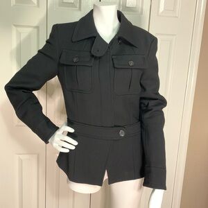 Black Scenario techno jacket EU 40 US size 8